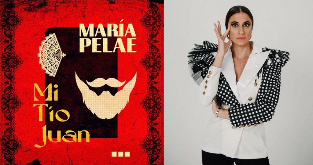 MARIA PELAE EN RADIOLÉ CON MI TÍO JUAN