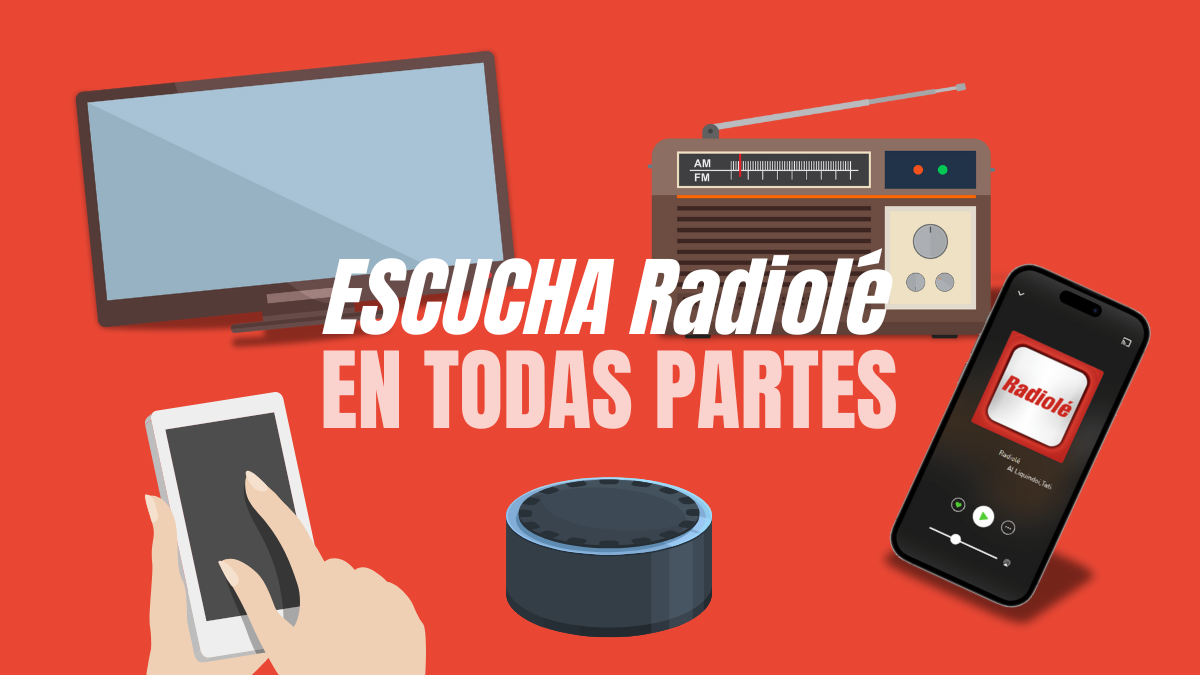 ¡Escucha Radiolé en cualquier lugar!